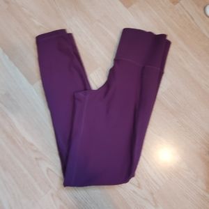 Purple leggings